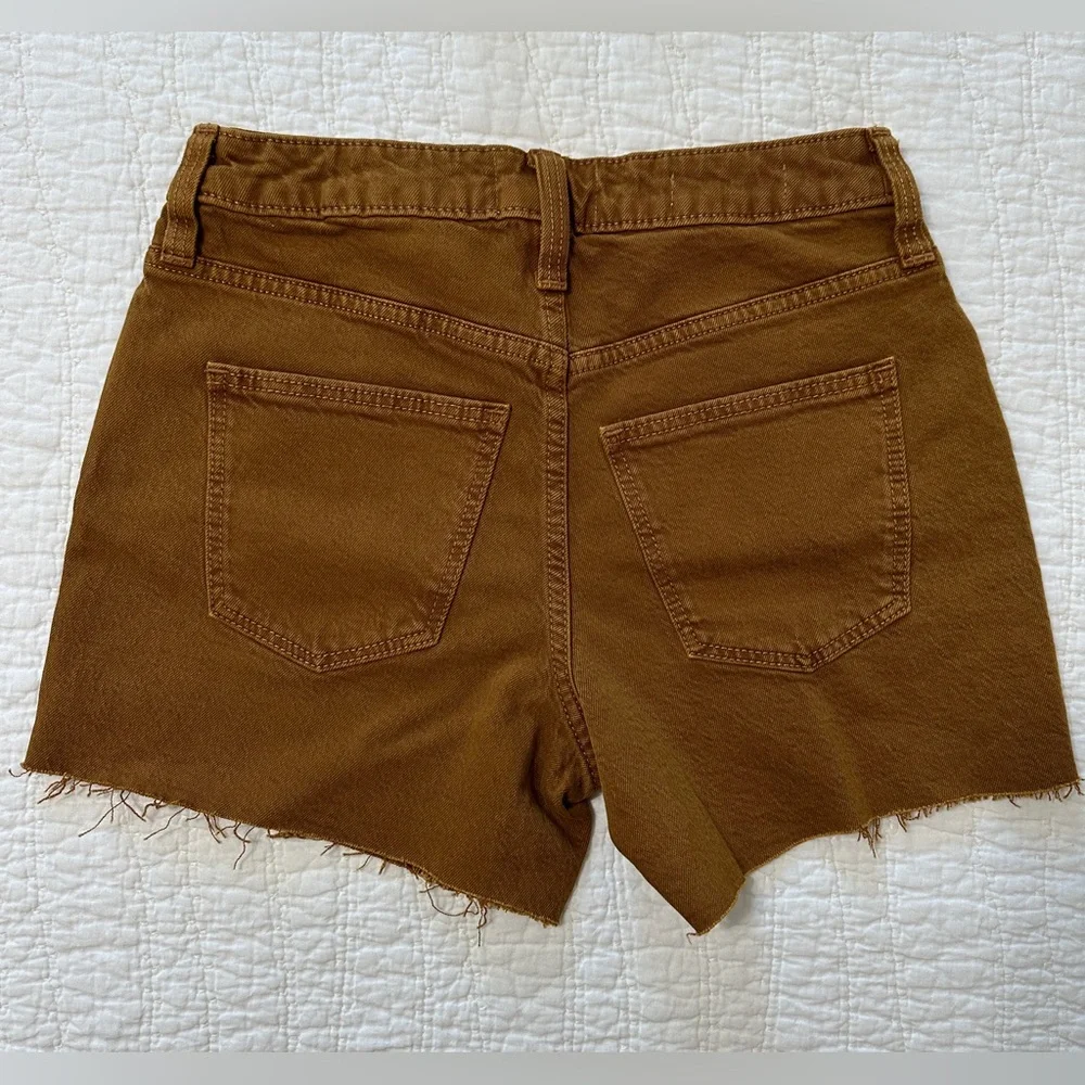 NWOT plum & rust Universal Thread denim shorts - Picture 7 of 15